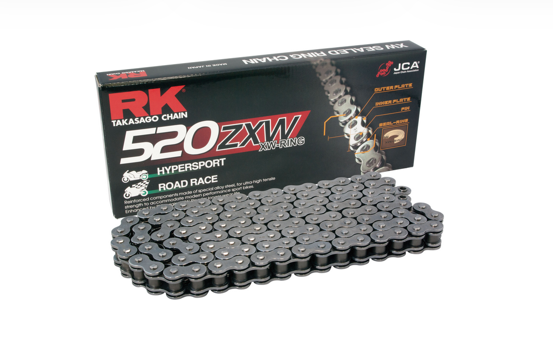 Chaîne RK 520 ZXW Hyper Sport WSBK Ultra renforcéé
