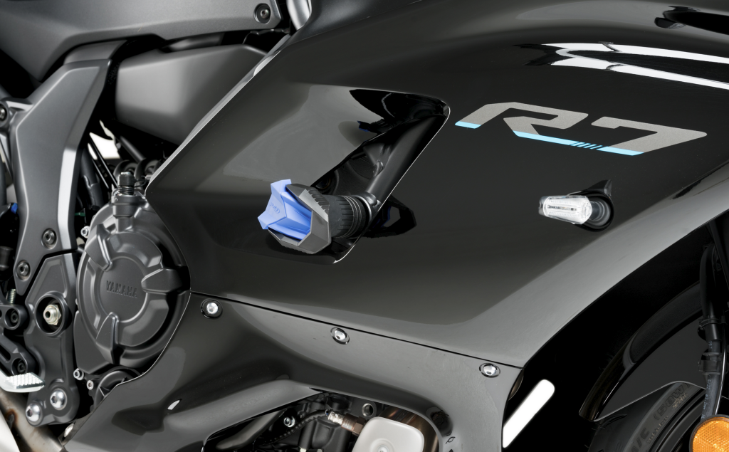 TAMPONS DE PROTECTION PUIG R19 YAMAHA YZF-R7 MT07 2014 2025 - NMR Racing