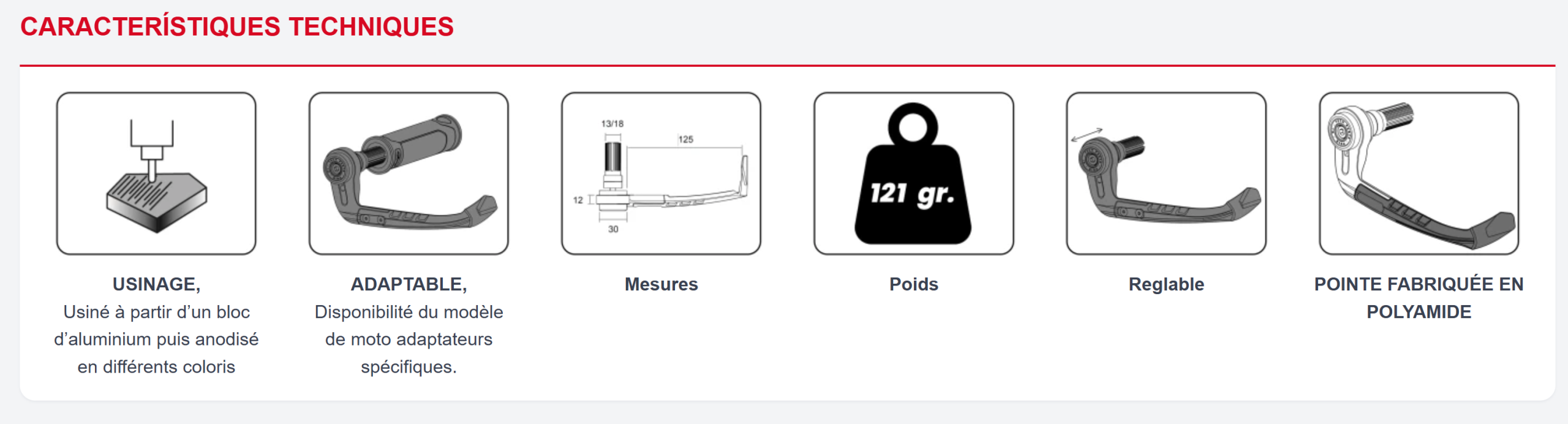 PROTECTION LEVIER EMBRAYAGE PUIG MODELE RAW 2025 – Image 8