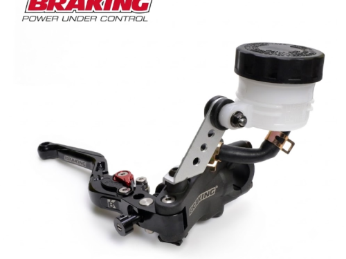 MAÎTRE-CYLINDRE DE FREIN BRAKING RADIAL Ø19MM LEVIER FLIP NOIR
