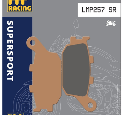 PLAQUETTES DE FREIN ARRIERE AP RACING LMP257 SR HONDA