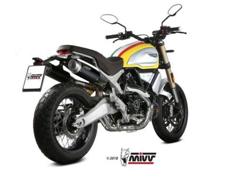 SILENCIEUX MIVV GP PRO NOIR DUCATI SCRAMBLER 1100 2018 2022