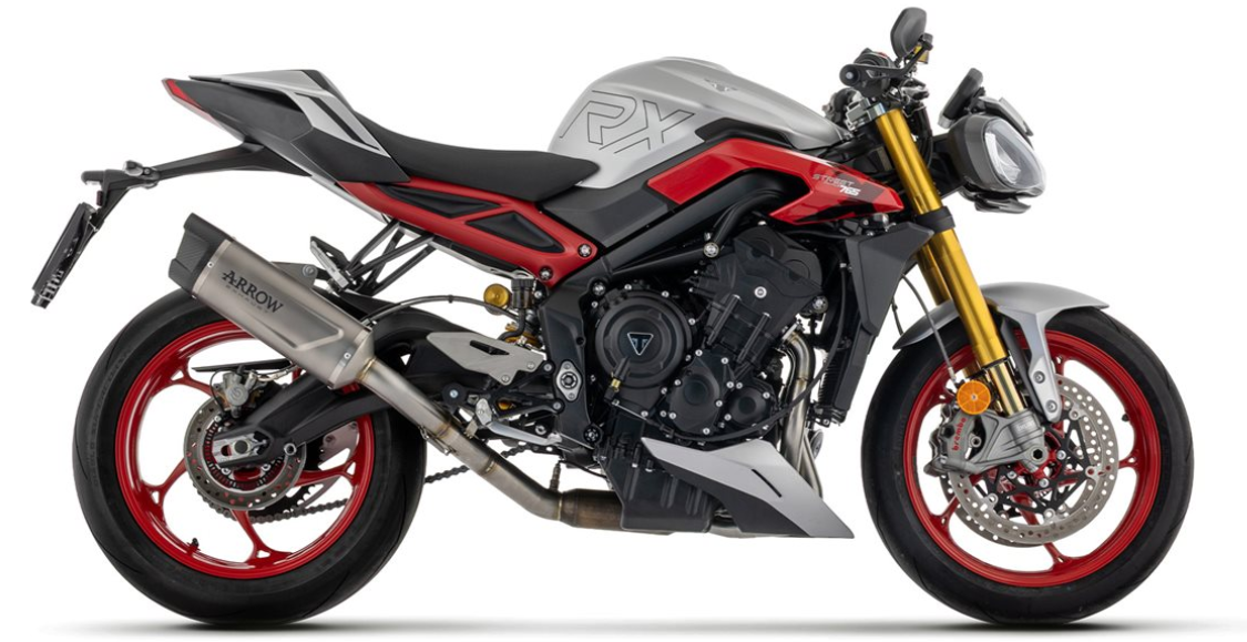 LIGNE COMPLETE ARROW INDY RACE TRIUMPH STREET TRIPLE 765 RX 2026 – Image 4