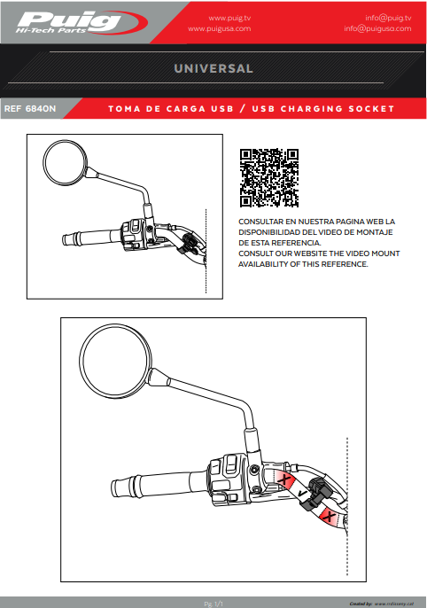 PRISE DE CHARGEUR TELEPHONE USB PUIG – Image 3