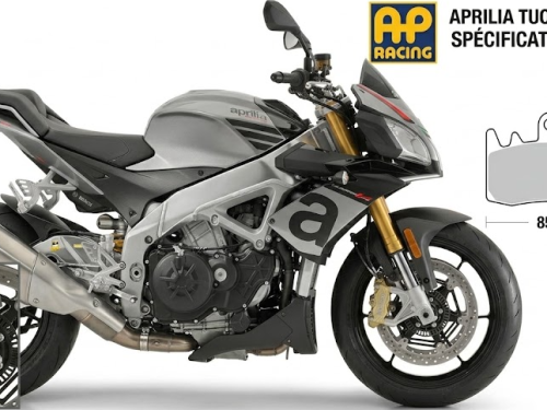PLAQUETTE AP RACING LMP 500 APRILIA TUONO V4 2014 2020